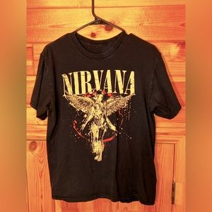 Nirvana band t-shirt
